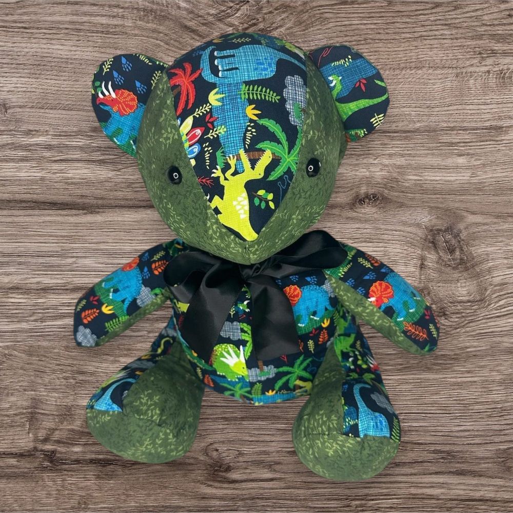 Memory bear- Design/character/Cotton fabric